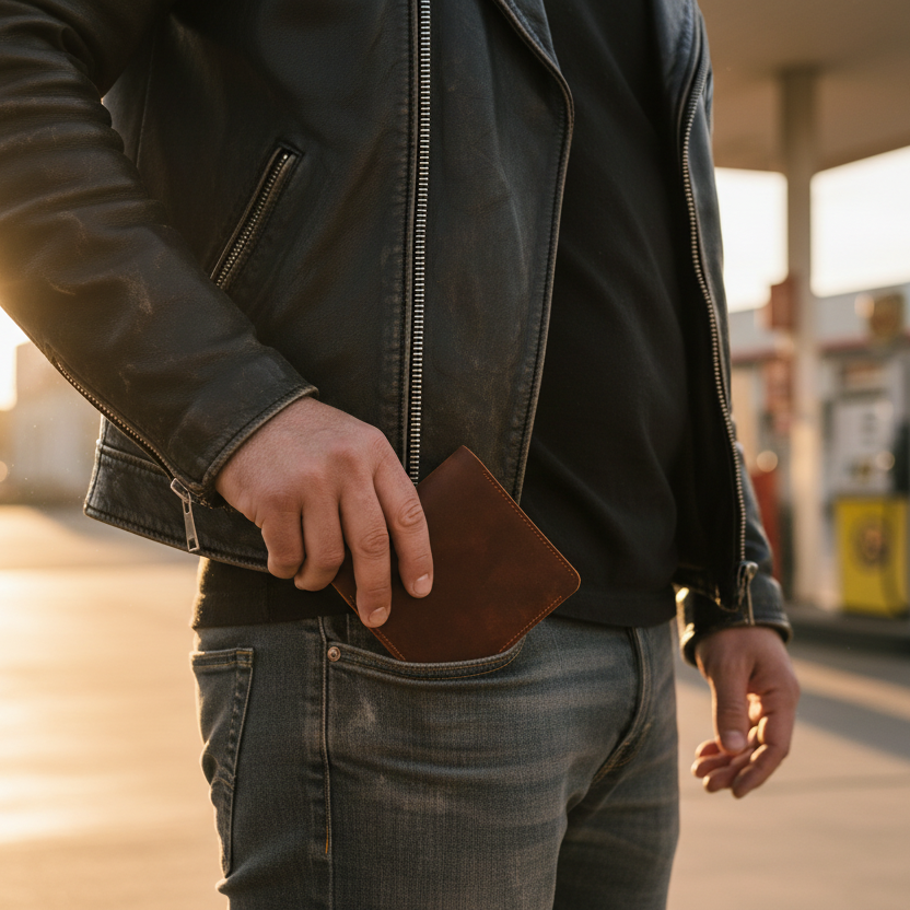 Iron Road Wallet - Gas Station