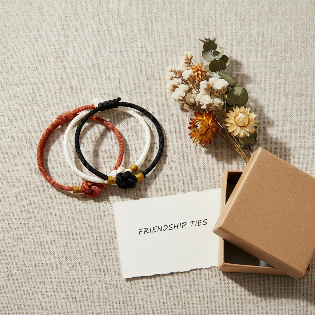 Milan Rope Bracelet - Flat lay regalo