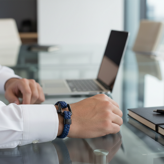 Minimalist Bracelet en oficina