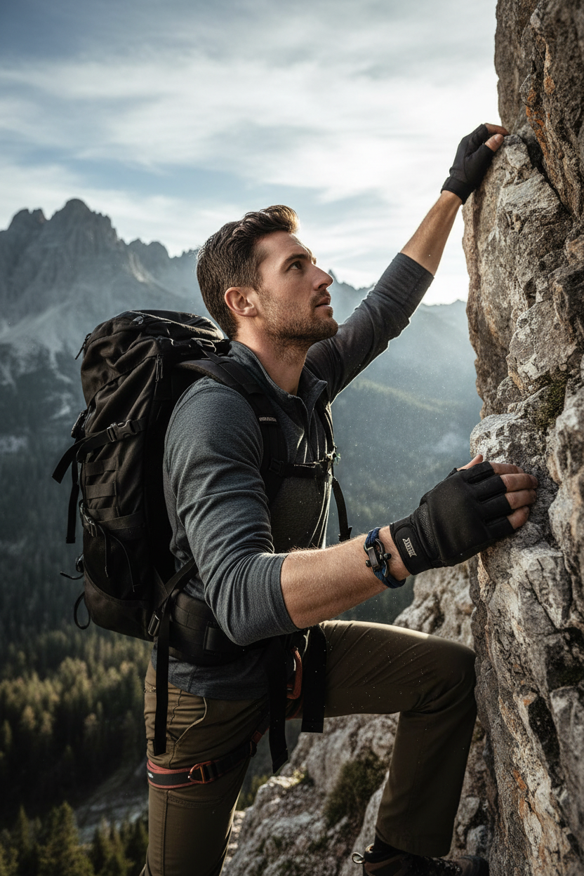 Outdoor Rescue Bracelet - Male Hiking