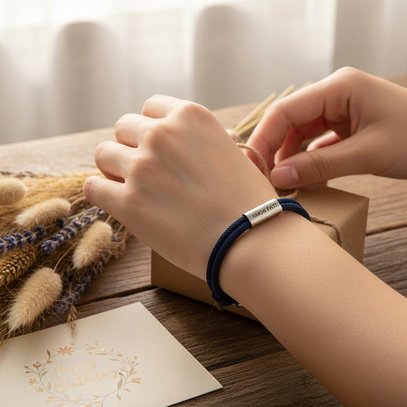 Personalized Bracelet - Amor Fati