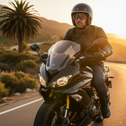Photochromic - Moto costera atardecer