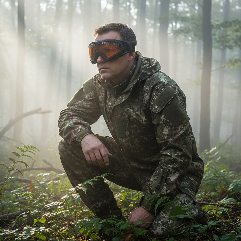 Tactical Goggles - Cacería bosque