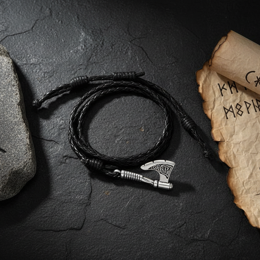 Viking Bracelet v2 - Flat lay