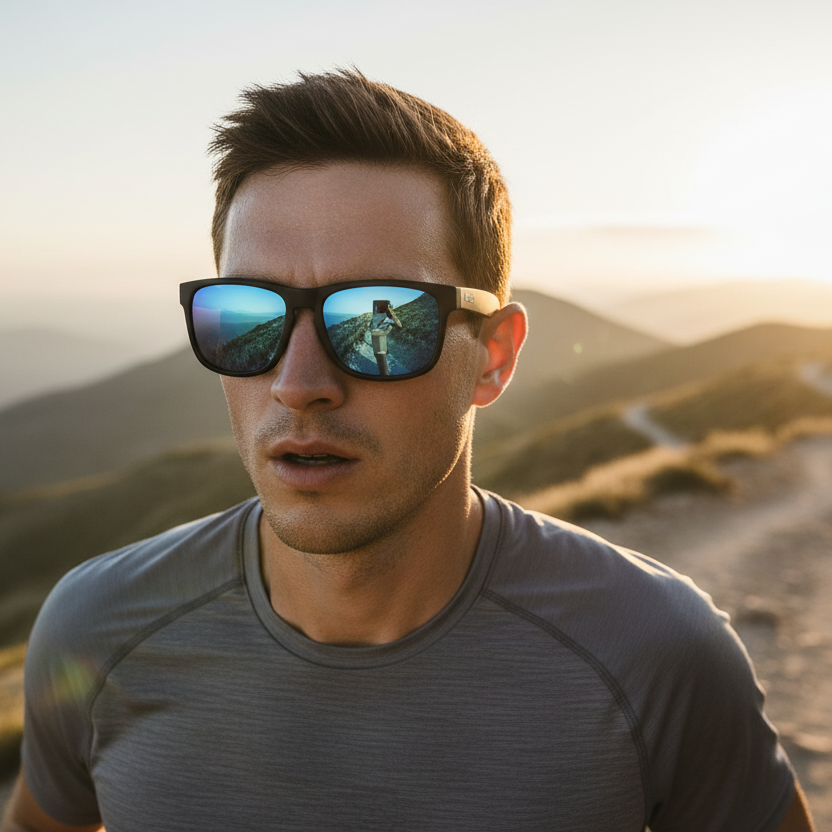 Wraparound Sunglasses - Trail running
